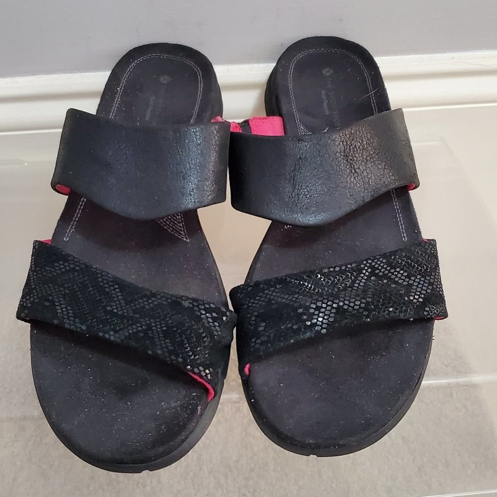 The Body Show by Hush Puppies Black Sandal